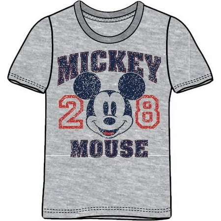 Disney Sz7 Hthr Gry Tee Mk Athletic