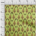 thumbnail image 1 of oneOone Viscose Jersey Fabric Argyle Style Ikat Print Fabric BTY 60 Inch Wide, 1 of 5