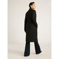 thumbnail image 3 of Sofia Jeans Women's and Women's Plus Size Double Breasted Trench Coat, Sizes XS-5X, 3 of 4
