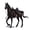 black, variant on lionlar Horse Figure Model Collection Realistic Animal Toy Model Dollhouse DIY Scene brown