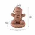 thumbnail image 3 of Rdausd Gingerbread Man Scented Candle, Christmas Soy Wax Figurine Candle, Holiday Aromatherapy Gift for Party Favor, Perfect Xmas Holiday Decor Gift for Family Friends, 3 of 4