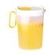 thumbnail image 2 of Jarra grande de capacidad para agua fría en refrigerador | Jarra resistente al calor y frío con tapa a prueba de fugas | Fácil de limpiar | Dispensador de bebidas para hogar y exterior | 1 unidad, 2 of 7