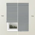 thumbnail image 5 of CHICOLOGY Roman Shades for Windows , Roman Shades , Window Treatments , Custom Roman Window Shades , Room Darkening Shades , Daily Smokey Quartz (Light Filtering), 43 in x 84 in (W x H), 5 of 5