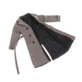 thumbnail image 1 of Gabardina 1/12, cortavientos de doble botonadura, cinturón de Cosplay Retro, abrigo de figura masculina, disfraz para muñecas de 6 pulgadas,, 1 of 8
