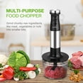 Hand Blender, 3in1 Immersion Hand Blender,9 Speed Turbo Mode Stick