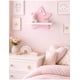 thumbnail image 2 of Repisa Infantil Estrella Pared Mdf Decorativa Habitación Niña Niño Rosa/blanco, 2 of 4