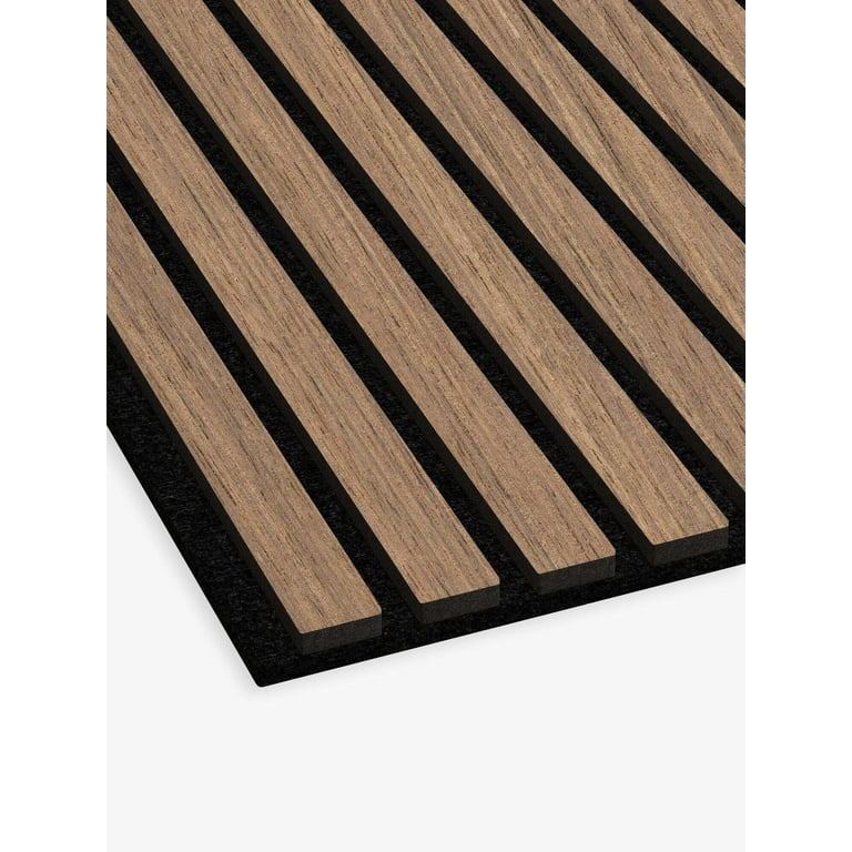 Acupanel™ Walnut Acoustic Slat Wood Wall Panel with Sound Acupanel™ Walnut Acoustic Slat Wood Wall Panel with Sound