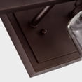 thumbnail image 5 of RADIANCE goods Transitional 3 Light Oil Rubbed Bronze Bath Vanity Fixture 23" Wide, 5 of 10