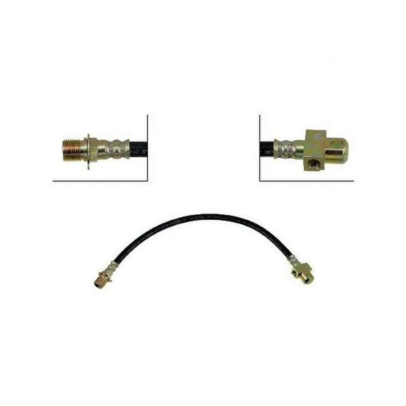 Rear Center Brake Hose - Compatible with 1995 - 2000 Chevy Tahoe 5.7L V8 1996 1997 1998 1999
