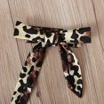 thumbnail image 6 of Odeerbi Toddler Two-piece Set Infant Girls Leopard Outfits Flared Trousers Baby Clothes Letter Print T-shirt Pants Outfits Set Gray, 6 of 9
