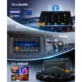 thumbnail image 4 of Estéreo para coche Orderich Single Din de 7 pulgadas con Carplay inalámbrico Android Auto, 4 of 7