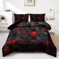thumbnail image 3 of Lightweight Honeycomb 3 Piece Set Teen Boys Bedding Microfiber Lightweight, 3 of 3