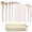 13PCS Pink, variant on Livhil 18 Pcs Professional Makeup Brushes Set for Eye and Face, Eye Makeup Brushes Soft Makeup Brushes(Champagne Gold)