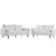 thumbnail image 2 of Modway Revive Ensemble de Canapé et Causeuse 2 Pcs en Tissu Rembourré, Blanc, 2 of 8