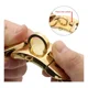 thumbnail image 4 of Collares De Acero Inoxidable Para Perros Grandes - Plato Oro Color Dorado Huesos Tamaño del collar 28 inches/71cm, 4 of 5