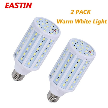 

AAOMASSR Corn Light Bulb 15W Super Bright E26 LED Bulb High Output 1850-Lumen Outdoor Light Bulbs 6000K White Corn Bulb for Garage Warehouse Porch Post Street(Warm White Light)