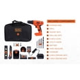 thumbnail image 4 of Kit de herramientas para taladro y hogar BLACK+DECKER 20V MAX BDCD120VA, 4 of 7