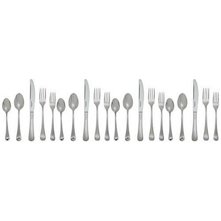 Cuisinart - Trevoux Collection 20-Piece Flatware Set - Silver