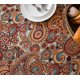 thumbnail image 5 of Jacquard Small Square Tablecloth Vintage Decorative Washable Table Cloth Dust Proof Table Cover with Tassel for Kitchen Dining Picnic Camping (140*180cm), 5 of 5