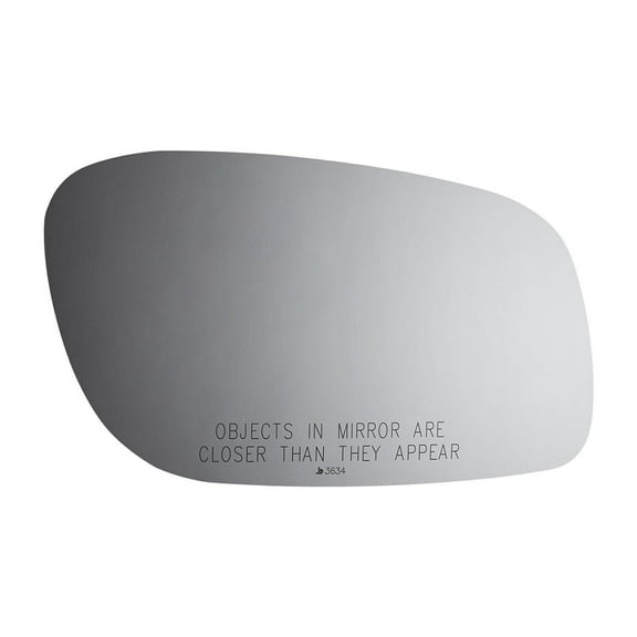 Convex Passenger Side Power Replacement Mirror Glass for 98-11 Lincoln Town car W/O Baking Plate