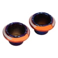 thumbnail image 1 of 2Pcs Front Fork Frame Sliders Wheel Crash Protector Motorbike Falling Protective Tool UniversalOrange, 1 of 6
