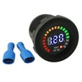 thumbnail image 3 of Led Voltage Meter Waterproof Dc 12V for Trucks Cars Motorcycles 2Pcs Set, 3 of 8