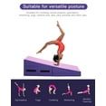 thumbnail image 6 of BestMassage 48x24 inch Folding Gymnastics Mat with Handle for Indoor/Outdoor Exercise(Pink), 6 of 7