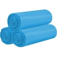 thumbnail image 1 of 3 volúmenes de pequeñas bolsas de basura 60 duraderas 4 galones bolsas de basura pequeñas Oficina Familiar Cocina Baño dormitorio Bolsillo de basura interior (azul), 1 of 6