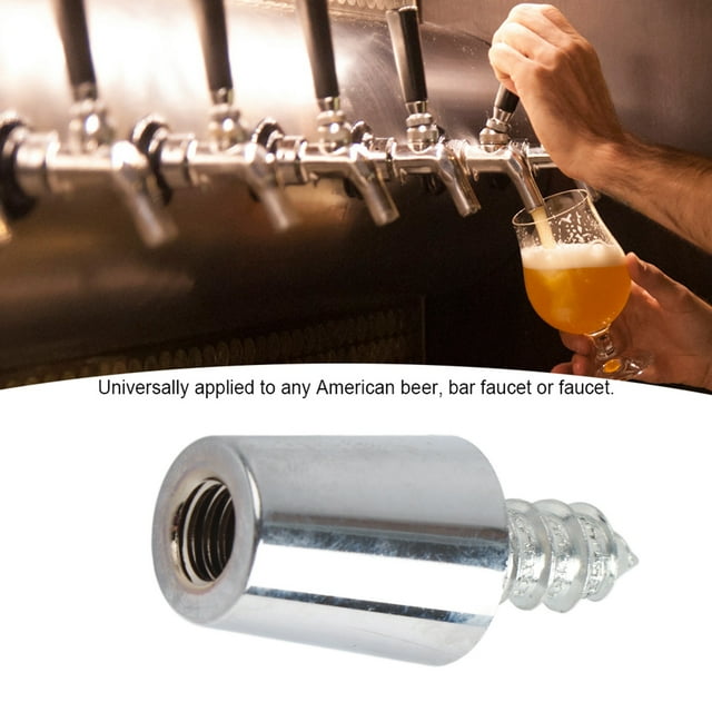 Suministros de Elaboracia de Cerveza Resistentes Al Desgaste, Accesorio de Toque de Cerveza, Acero inoxidable Premium 304 Sin Fugas para la Cerveza del Hotel Domísico