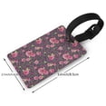 thumbnail image 2 of Kdxio Rose Mix Leopard 2 Luggage Tags Privacy Cover ID Label Suitcase Tags Identifiers For School Bags,Suitcases, 2 of 7