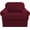 Burgundy, variant on 2 Piece T Cushion Sofa Slipcovers Thick Couch Cover Furniture Protector Stretch T Cushion Sofa Covers for 1 Cushion Couch with LJX SOFA COVER