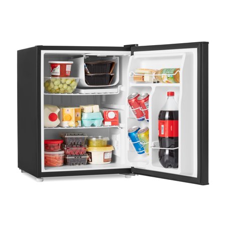 Galanz 2.7 Cu Ft Single Door Mini Fridge GL27BK, Black - Walmart.com