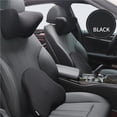 thumbnail image 3 of Kenally Almohada para asiento de automóvil Espuma viscoelástica resistente Cómoda con correa ajustable Cabeza Cuello Hombro Alivio del dolor Almohada Cámaras de salpicadero de coche No.1, 3 of 4