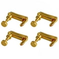 thumbnail image 4 of 4Pcs 1/2 Violin Fine Tuner Metal Violin String Adjuster Part Musical Instrument Accessory Gold, 4 of 8