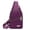 PP2, variant on Crossbody Bag for Unisex,Sling Backpack with Colorful Print,Water-Resistant Lightweight with Adjustable Strap,for Daily Commute Travel Shopping