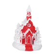 thumbnail image 2 of Mini casa de nieve navideña, estatua de resina, artesanías, decoración del hogar, decoración navideña, escultura de casa de invierno para escritorio, 6x5x95 cm, 2 of 8