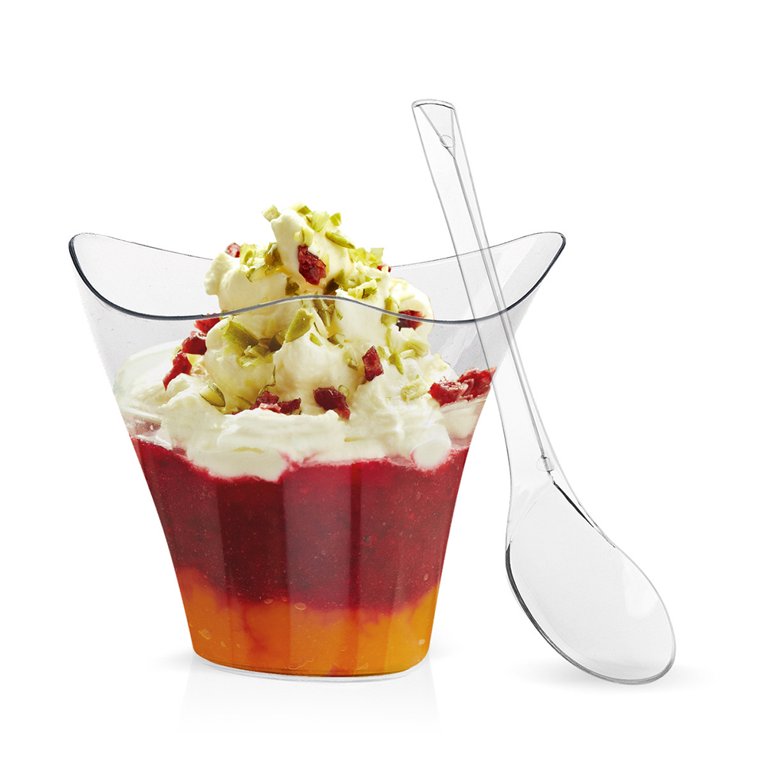 Mini Round Dessert Cups - Disposable Sphere Cup - CMJJ