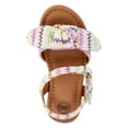 thumbnail image 2 of Wonder Nation Baby and Toddler Girls Raffia Knot Sandals, 2 of 6