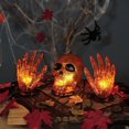 thumbnail image 3 of 3-Piece Skull w/ Hands Light Set, 3 of 4