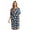 Blue - Moonstruck Owl, variant on Just Love Short Sleeve Nightgown / Night Shirts Sleep Dress for Women (Tie Dye Blue Swirl, 3X)