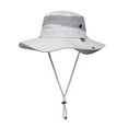 thumbnail image 2 of Cheers.US Sun Hat for Men/Women Summer UV Protection SPF Waterproof Boonie Hat for Fishing Hiking Garden Safari Beach, 2 of 7