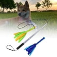 thumbnail image 2 of kusrkot Jouet Interactif pour Chien avec 1 Corde en Coton pour Extérieur Gris, 2 of 9