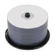 thumbnail image 1 of Music CD-R 700MB 16X 80 Minute, White Inkjet Hub Grabable Imprimible, Paquete de 50 CUTICAT discos vírgenes, 1 of 6
