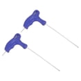 thumbnail image 1 of Unique Bargains 2mm Ball End Hex Key T-Handle Wrench Spanner, Metric CR-V Steel 2 Pack, 1 of 5