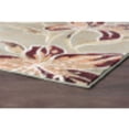 thumbnail image 3 of Transitional 8x10 Area Rug (7'10'' x 10'3'') Floral Seafoam, Red Living Room Easy to Clean, 3 of 7