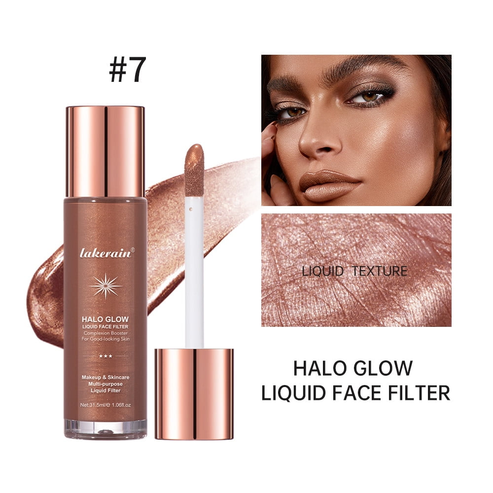 Gzwccvsn Makeup Liquid Highlighter,Long Lasting Liquid Luminizer