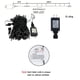 thumbnail image 3 of Guirnalda de Luces Navideñas Kwaiffeo Blanca 30 m 300 LED Impermeable 8 Modos, 3 of 6