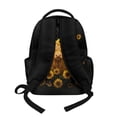 thumbnail image 3 of FKELYI Kids Backpack for Boys Girls 17 Inch School Backpacks with Multi-Pockets Sunflower Highland Cow Print Spacious Bookbag Lightweight Casual Daypack for Elementary Student, 3 of 7