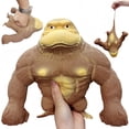 thumbnail image 1 of Juguete para apretar Mono blando Juguete Elástico Pegamento relleno de arena Gorila de goma Elástico Estirable Autismo Juguete de descompresión para adultos y niños Animal para regalo de Navidad (edic, 1 of 5