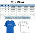 thumbnail image 3 of Bibifish Mens T-Shirts Letter Graphic Printed Casual Streetwear Tee Tops Crew Neck Short Sleeve Daily Tees, 3 of 4